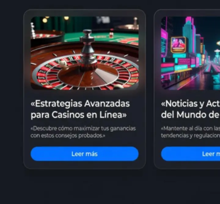 Ilustración de artículos y noticias sobre casinos en México