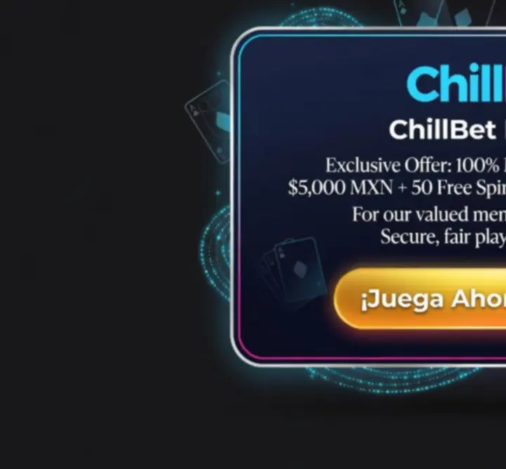 Promoción destacada de ChillBet México